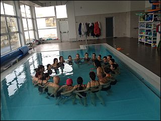 Aula de Biodanza Aqu�tica