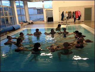 Aula de Biodanza Aqu�tica